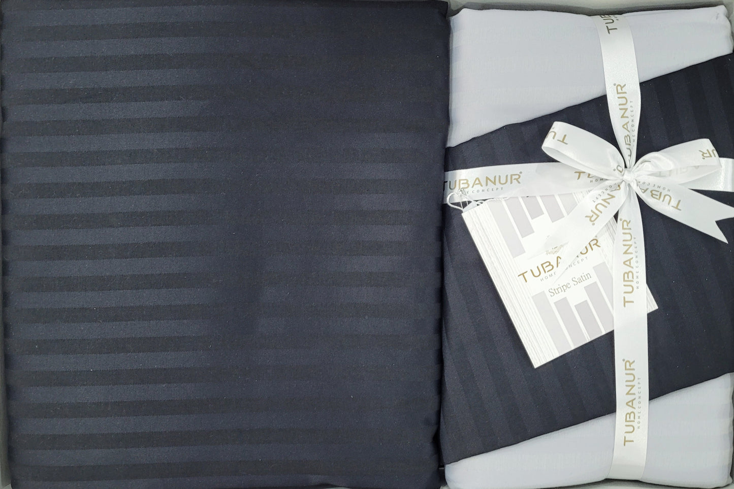 Lenjerie de Pat TUBANUR STRIPE SATEN