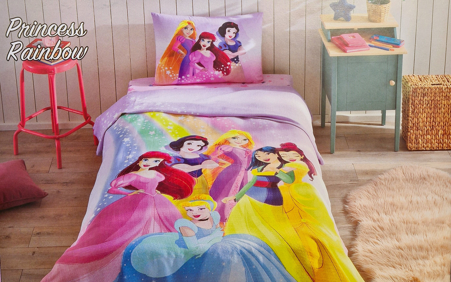 Set Cuvertura pat Disney Princess