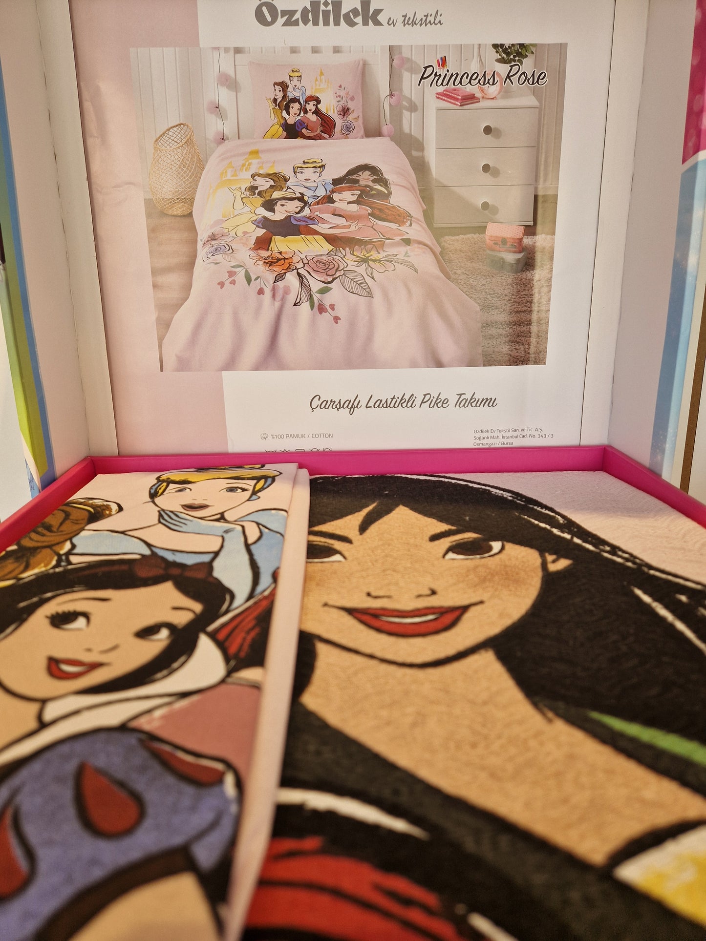 Set Cuvertura pat Disney Princess