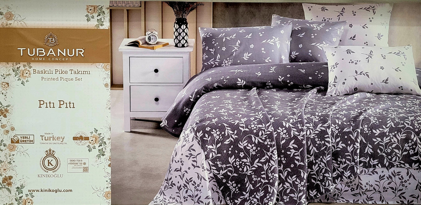Set lenjerie de pat TUBANUR - Printed Pique