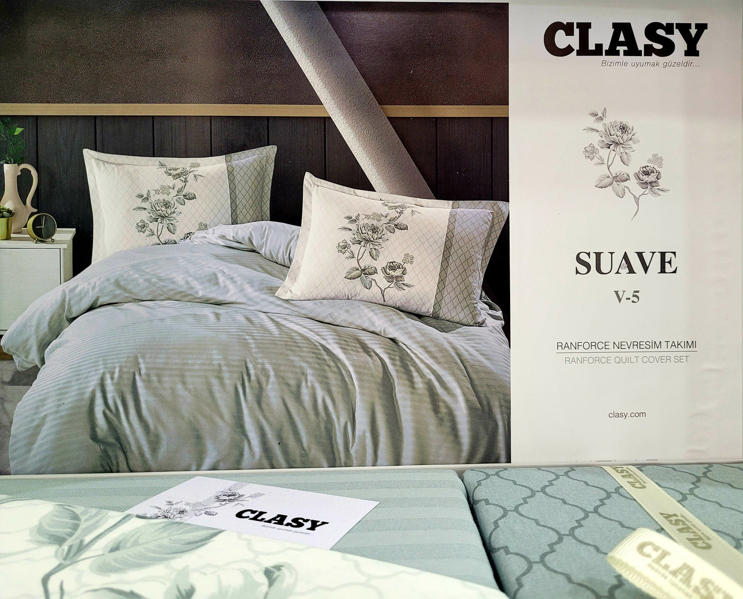 Lenjerie de pat CLASY SUAVE V-1