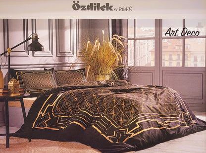 Set Lenjerie de pat Ozdilek - ART DECO - Geometric - 2 Persoane