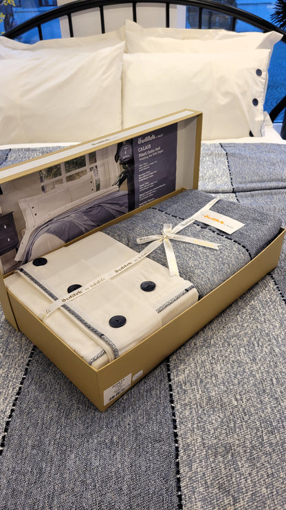 Set de Pat Ozdilek - CALAIS - Indigo - 2 Persoane