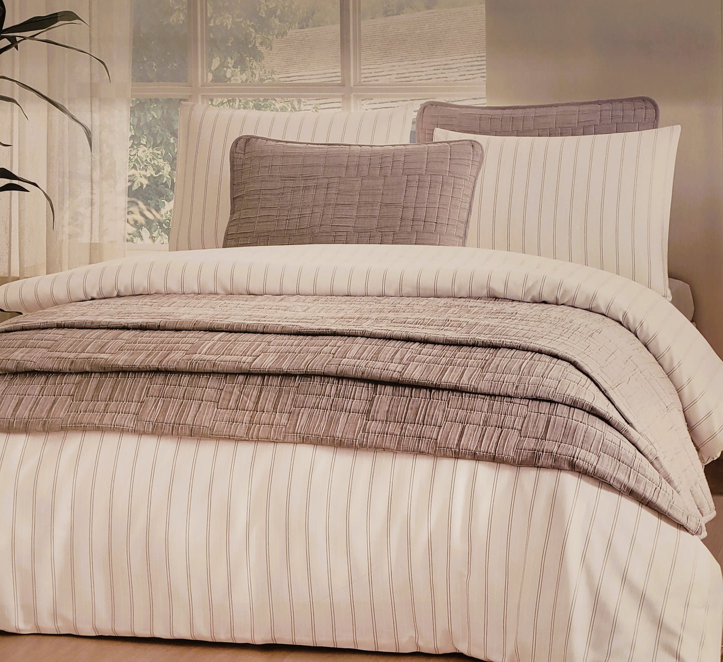 Set de Pat Ozdilek - LINE - Bej -  Persoane