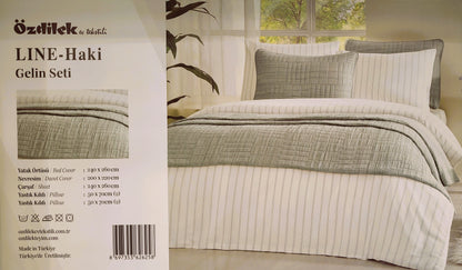 Set de Pat Ozdilek - LINE - Vernil - 2 Persoane