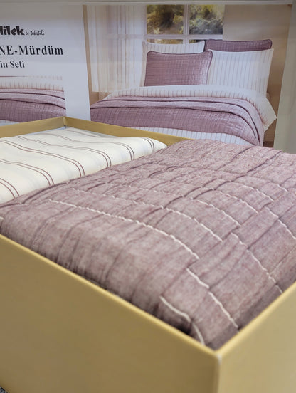 Set de Pat Ozdilek - LINE - Bordo - 2 Persoane