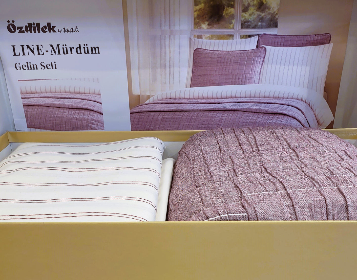 Set de Pat Ozdilek - LINE - Bordo - 2 Persoane