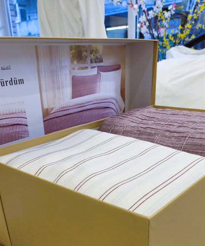 Set de Pat Ozdilek - LINE - Bordo - 2 Persoane