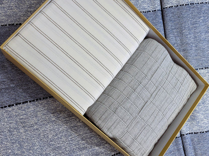 Set de Pat Ozdilek - LINE - Gri - 2 Persoane