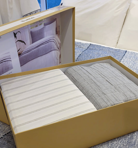 Set de Pat Ozdilek - LINE - Gri - 2 Persoane