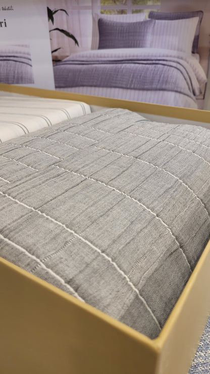 Set de Pat Ozdilek - LINE - Gri - 2 Persoane