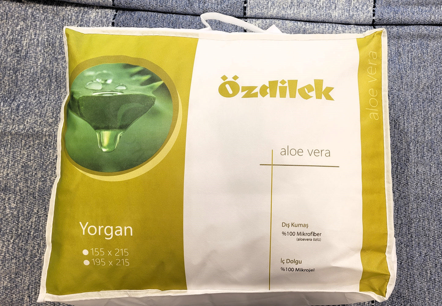 Pilota OZDILEK - ALOE VERA - 155 cm x 215 cm
