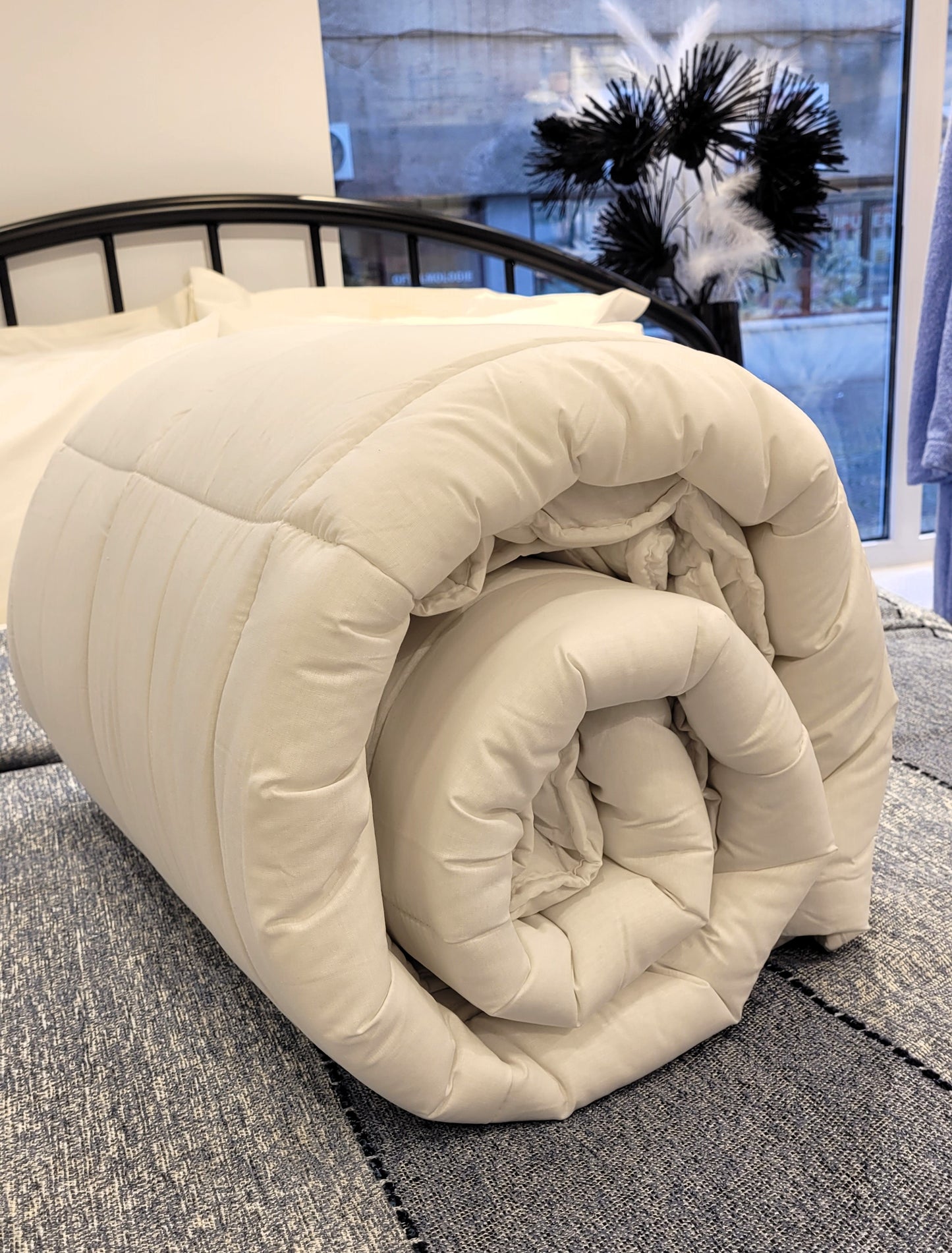 Pilota OZDILEK - RANFORCE - Alb - 195 cm x 215 cm