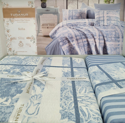 Set lenjerie de pat TUBANUR  - Printed Pique