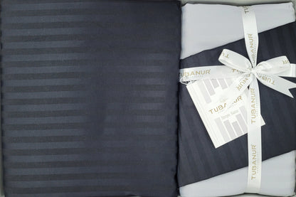 Lenjerie de Pat TUBANUR STRIPE SATEN