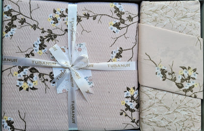 Set lenjerie de pat TUBANUR  - Printed Pique