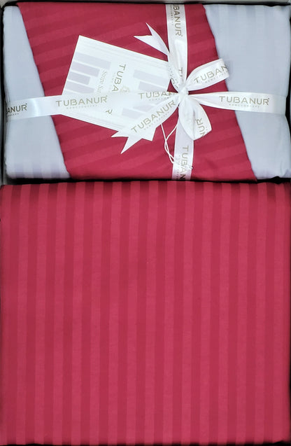 Lenjerie de Pat TUBANUR STRIPE SATEN