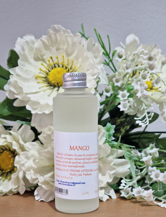Odorizant ambient cu betisoare MANGO - 50 ml