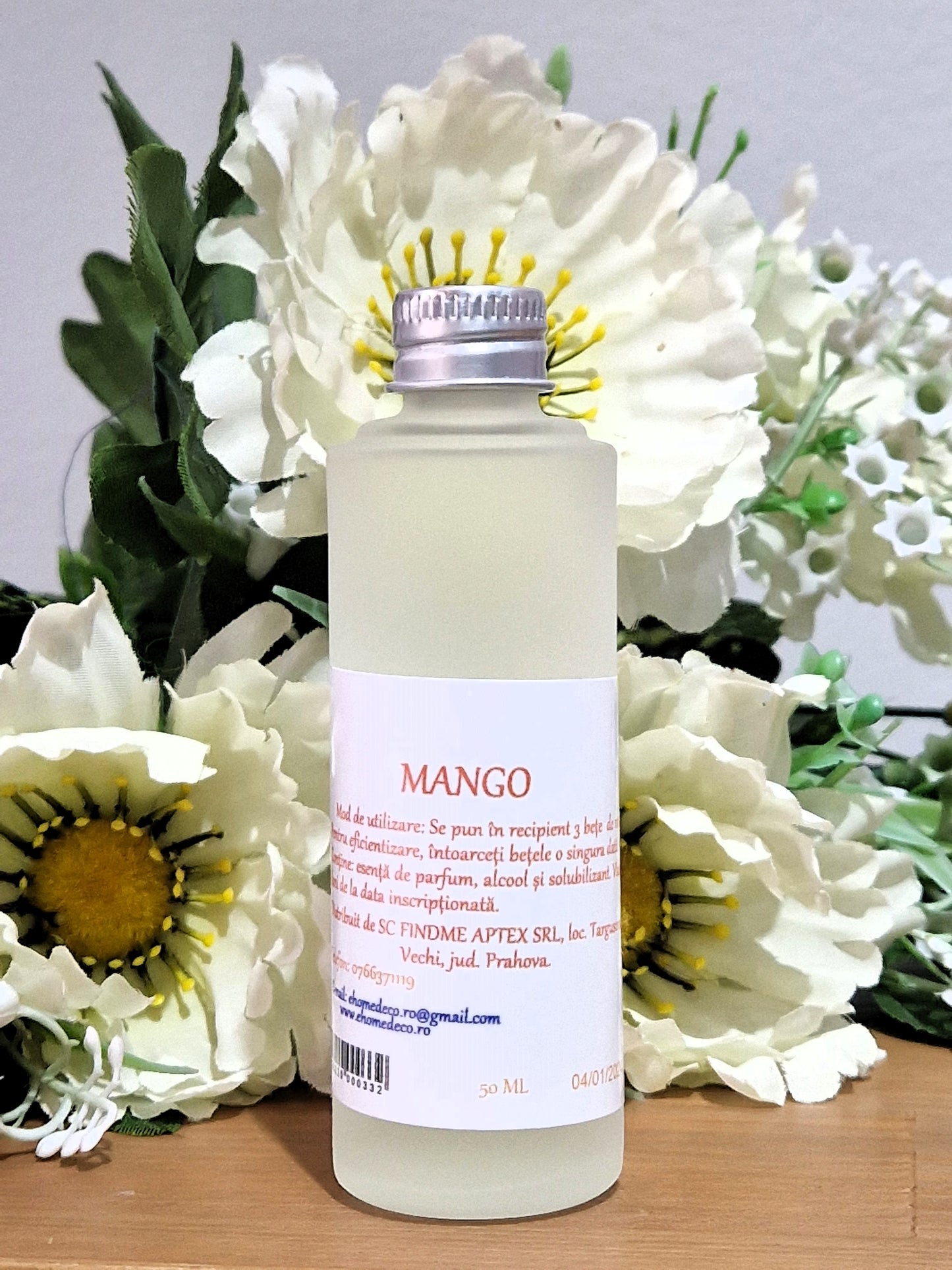 Odorizant ambient cu betisoare MANGO - 50 ml