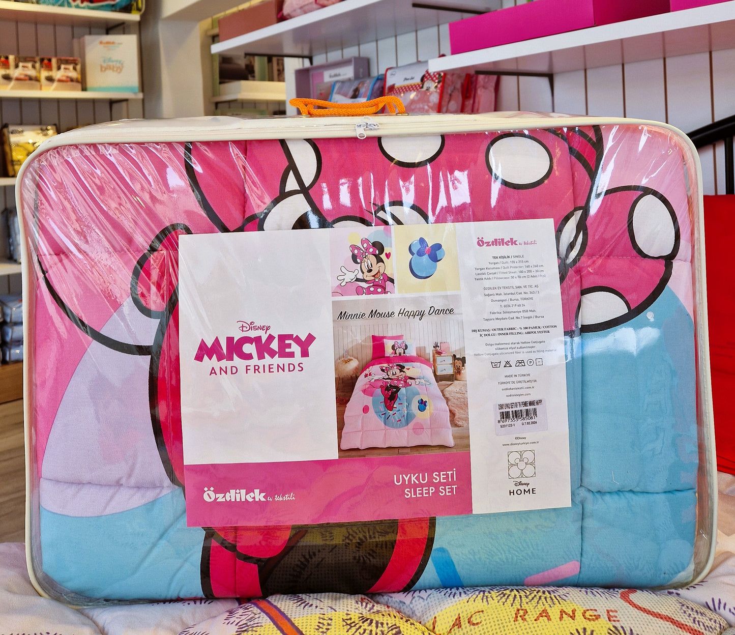 Set lenjerie pat copii DISNEY MICKEY and Friends - Minnie Mouse - Roz