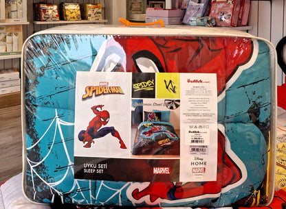 Set lenjerie pat copii DISNEY SPIDER-MAN - Albastru