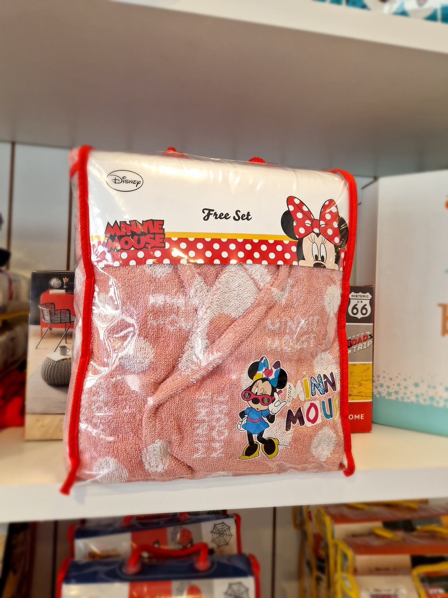 Set Halat De Baie Disney Minnie Fashion 11-12 ani - Roz