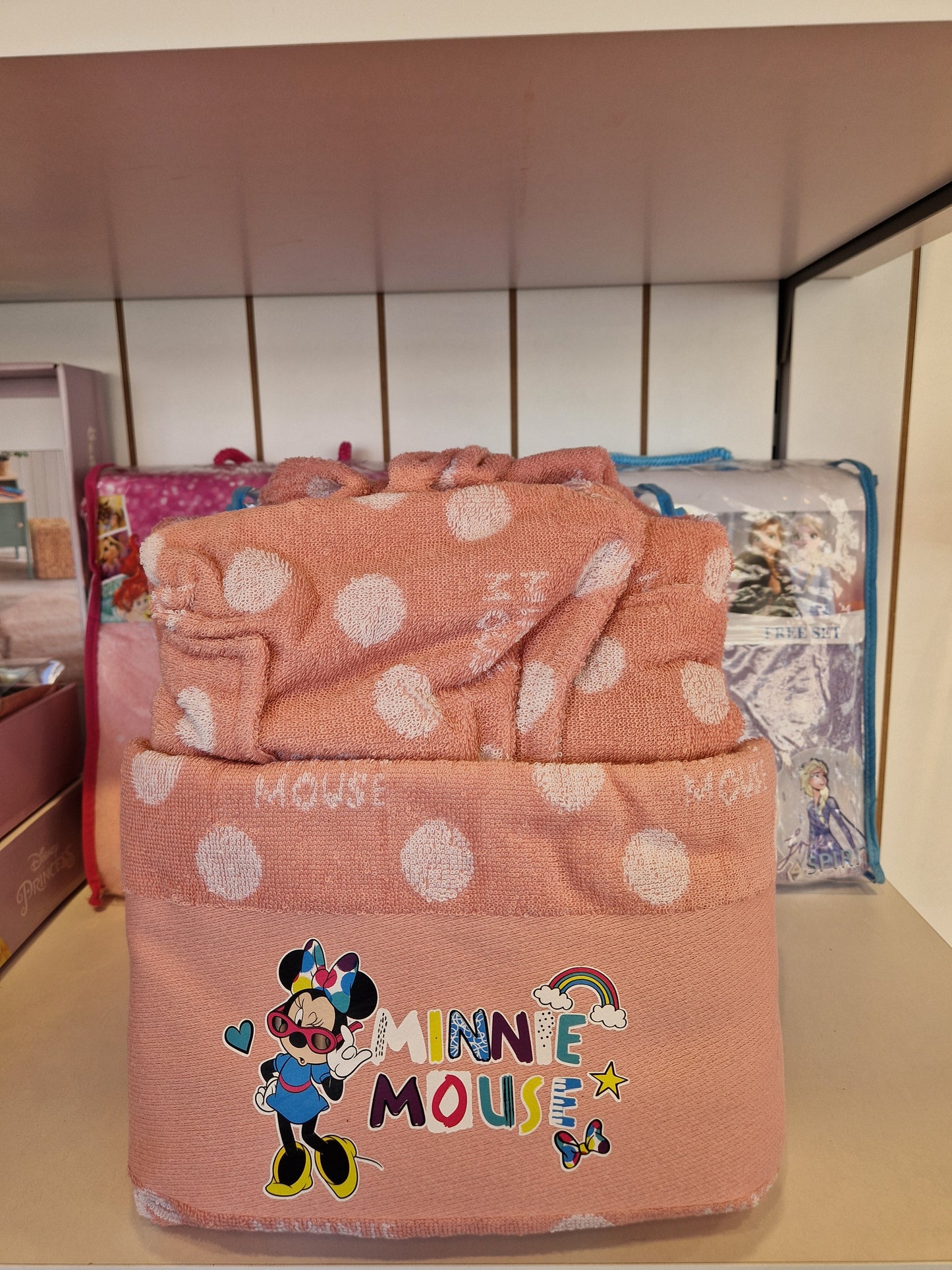 Set Halat De Baie Disney Minnie Fashion 11-12 ani - Roz