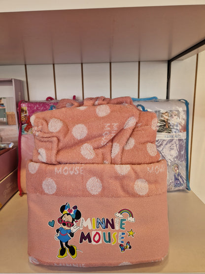 Set Halat De Baie Disney Minnie Fashion 11-12 ani - Roz