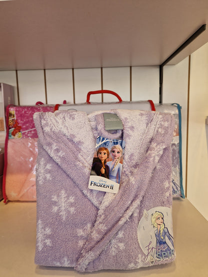 Set Halat De Baie Disney Frozen 9-10 ani - Lila