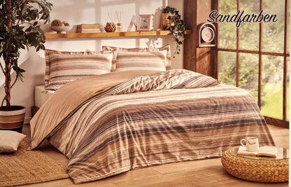 Set Lenjerie de pat Ozdilek – SANDFARBEN - Bej