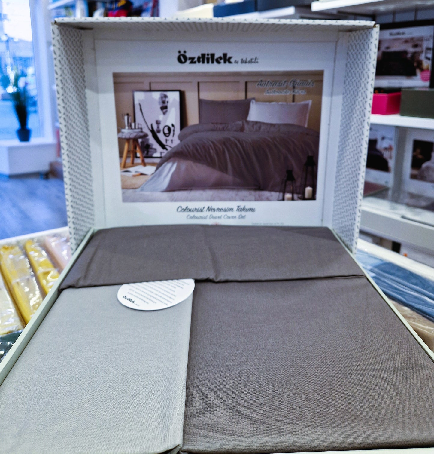 Set Lenjerie de pat Ozdilek – COLOURIST - 2 Persoane