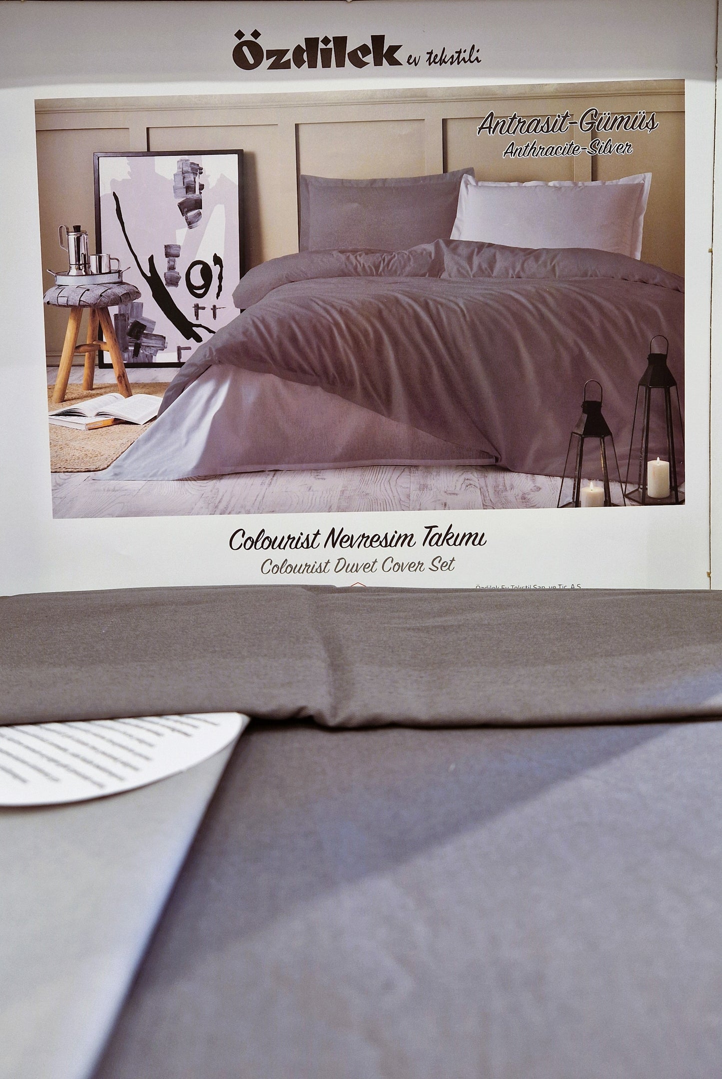 Set Lenjerie de pat Ozdilek – COLOURIST - 2 Persoane