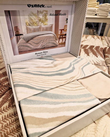 Set Lenjerie de pat Ozdilek – NATURAL MARBLE