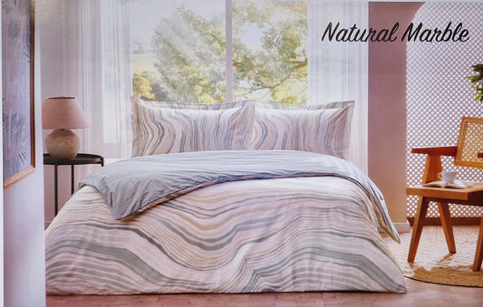 Set Lenjerie de pat Ozdilek – NATURAL MARBLE
