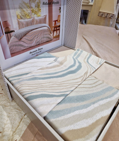 Set Lenjerie de pat Ozdilek – NATURAL MARBLE