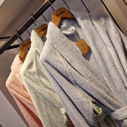 Halat de baie SADEM PINE - Bumbac Organic - Mint- S/M