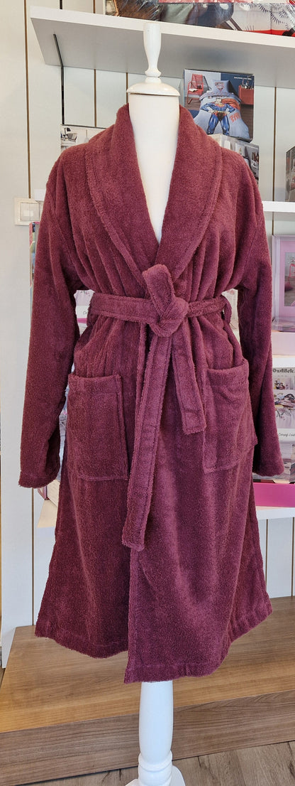 Halat de baie OZDILEK - COLOURIST - Grena - L