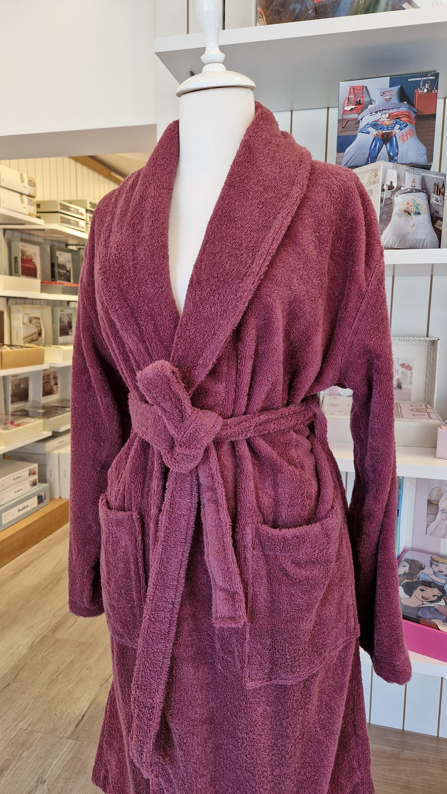 Halat de baie OZDILEK - COLOURIST - Grena - L