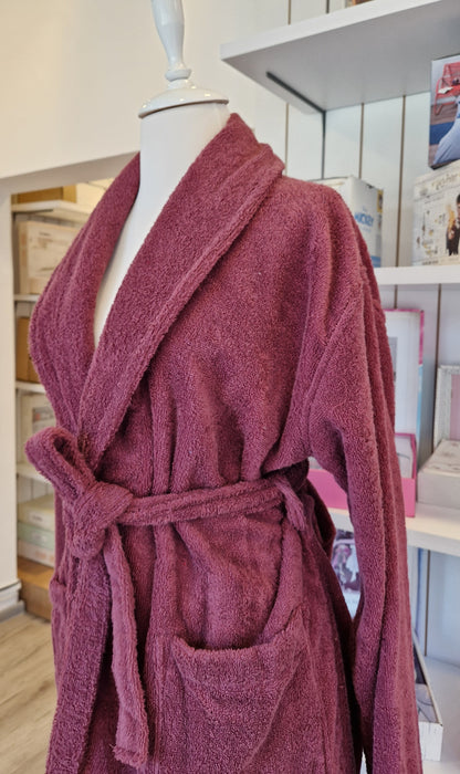 Halat de baie OZDILEK - COLOURIST - Grena - L