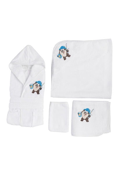 Set de baie baby Looney Tunes - Alb