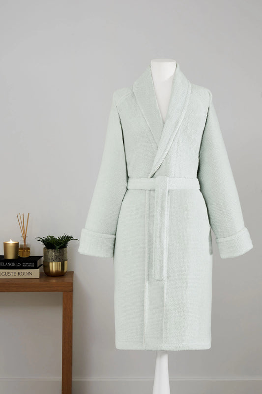 Halat de baie SADEM PINE - Bumbac Organic - Mint- S/M