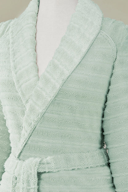 Halat de baie SADEM LINDEN - Bumbac Organic - Mint - L