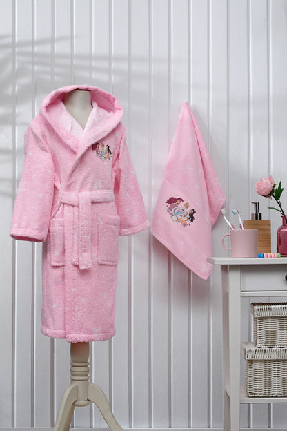 Set Halat De Baie Disney PRINCESS 11-12 ani - Roz