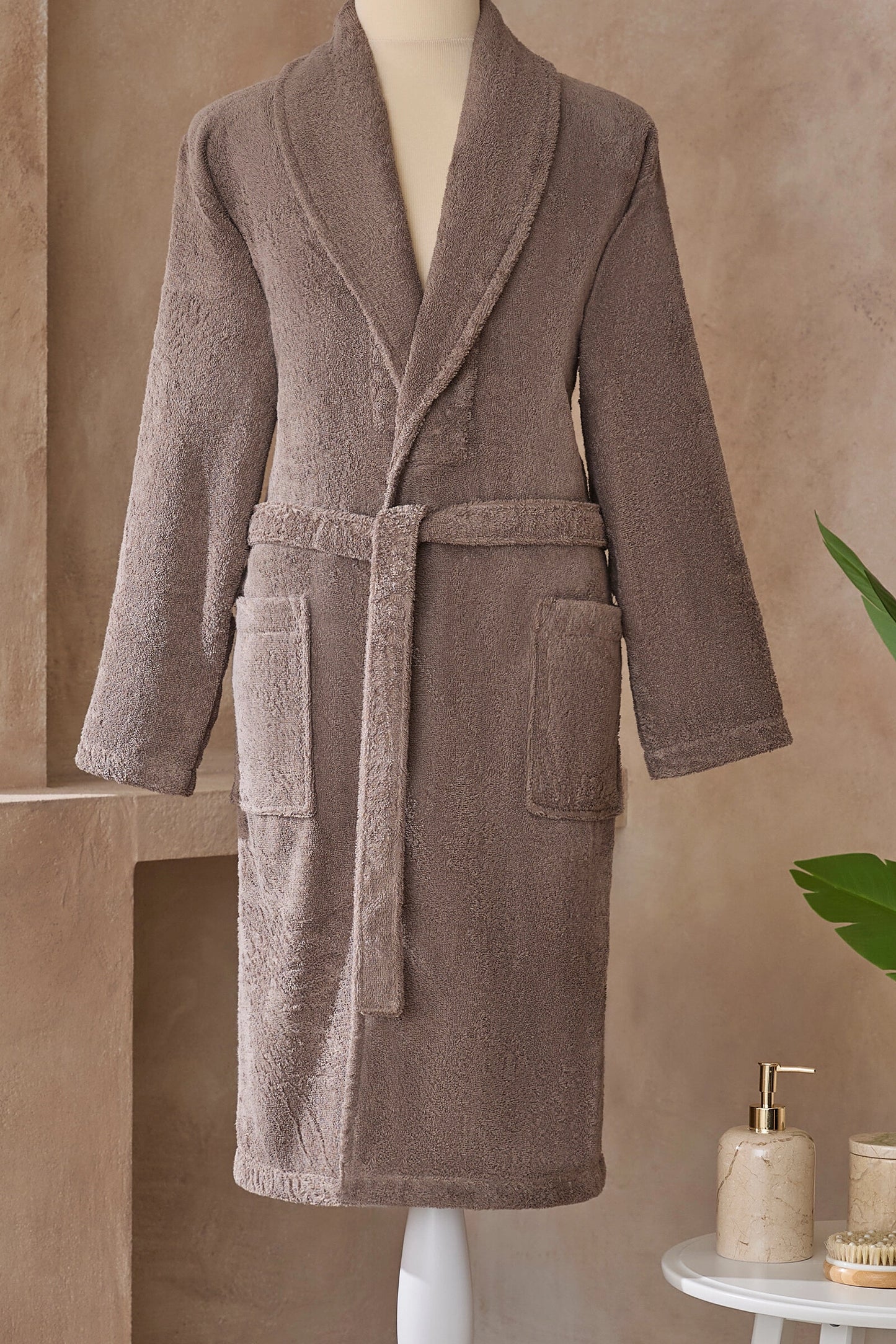 Halat de baie OZDILEK - COLOURIST - Bej - L