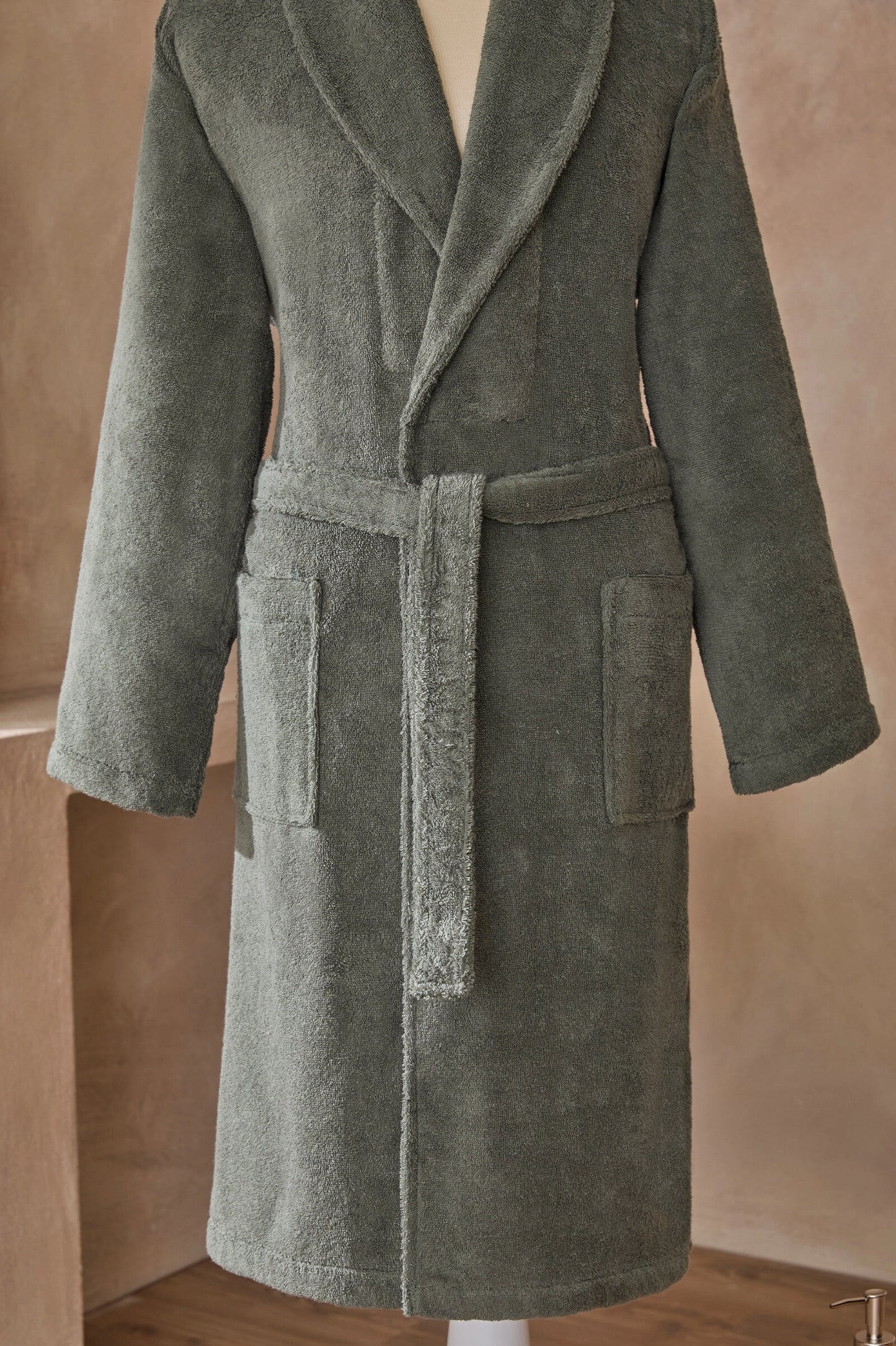 Halat de baie OZDILEK - COLOURIST - Verde - XL