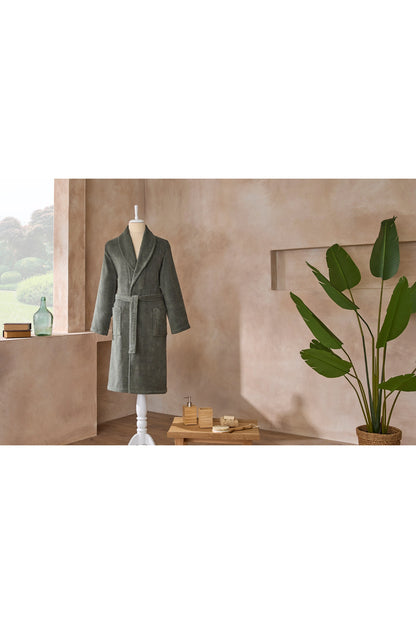 Halat de baie OZDILEK - COLOURIST - Verde  - L