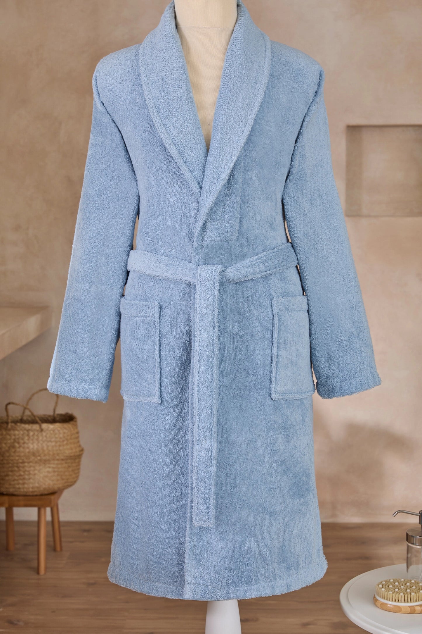 Halat de baie OZDILEK - COLOURIST - Albastru - L