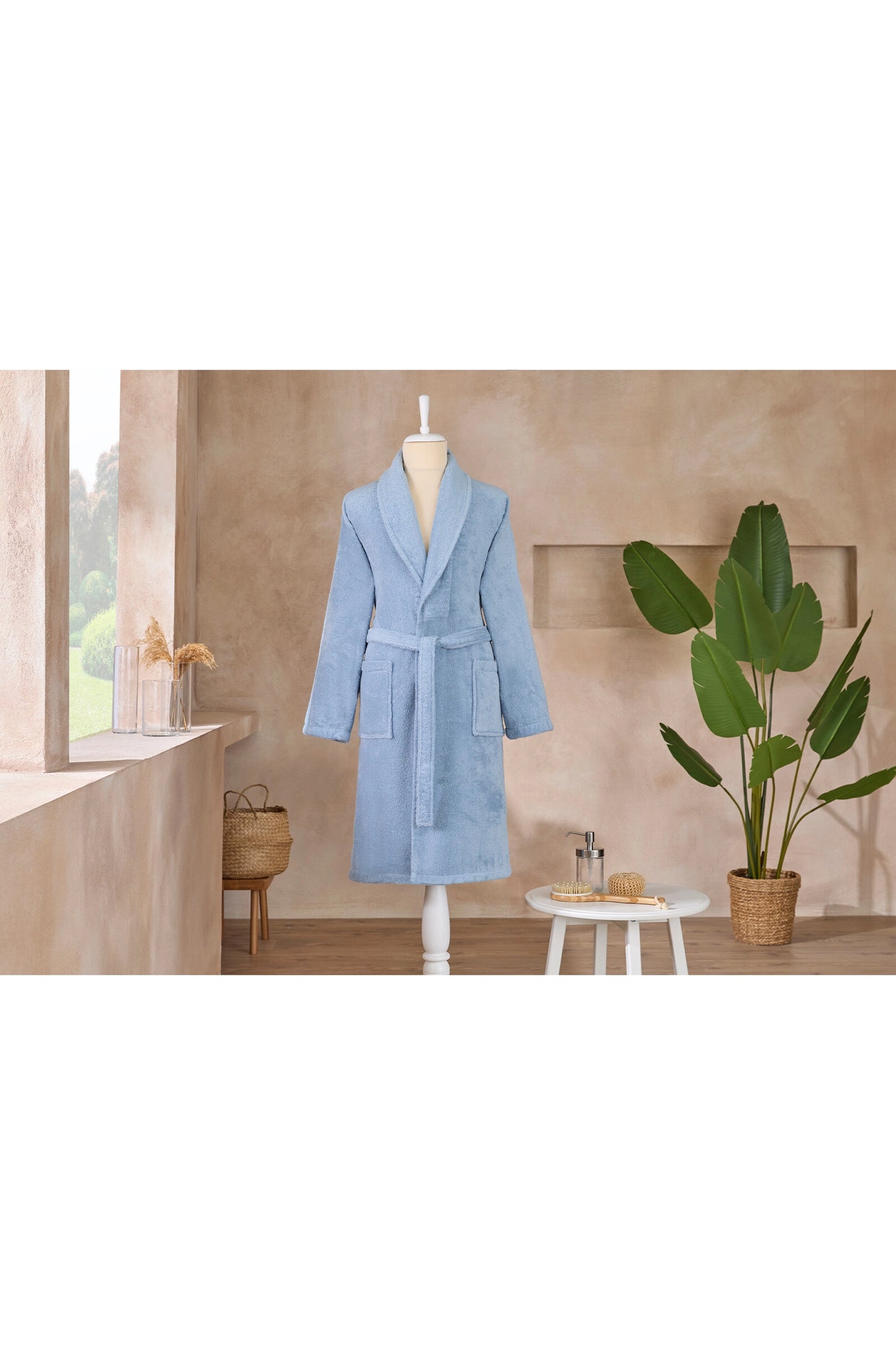 Halat de baie OZDILEK - COLOURIST - Albastru - L