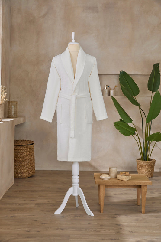 Halat de baie OZDILEK - COLOURIST - Crem - XL