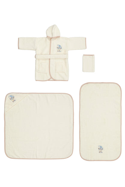 Set de baie baby Looney Tunes Taz - Crem/Bej